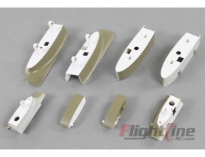 Flightline 1.6M P-38L Green Main Wing Attachment Parts 